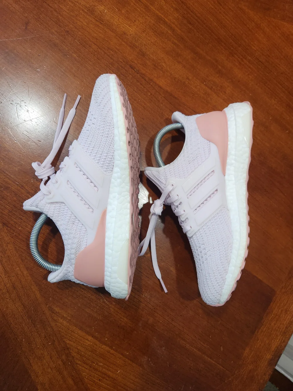 adidas Ultraboost 4.0 Sneakers in Light Pink and White Size 7 Youth Or 8.5 Women